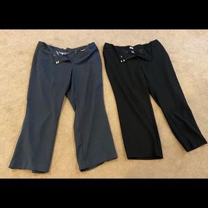 Women’s dress pants size 20W set of 2